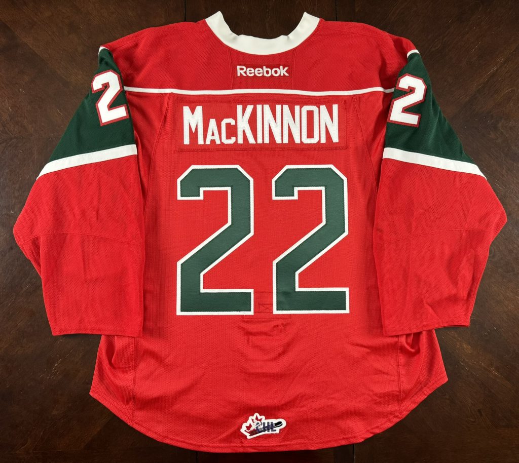 Halifax Mooseheads MacKinnon Red TI Downtown's Jerseys